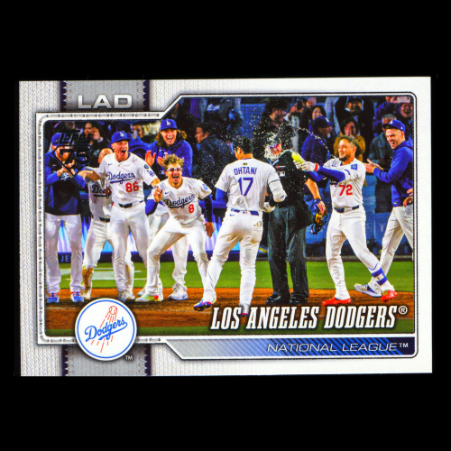 Los Angeles Dodgers 2026 Topps Team Card Dodgers