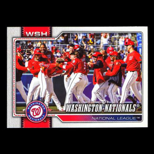 Washington Nationals 2026 Topps Team Card Nationals