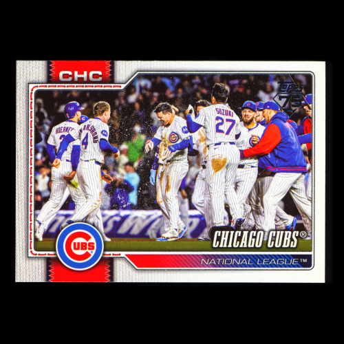 Chicago Cubs 2026 Topps Team Card Cubs