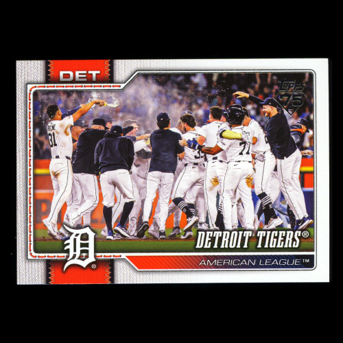 Detroit Tigers 2026 Topps Team Card Tigers