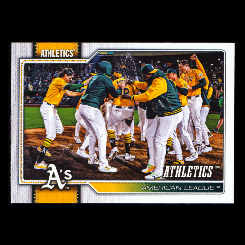 Athletics 2026 Topps Team Card Athletics