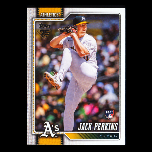 Jack Perkins RC 2026 Topps Rookie Athletics