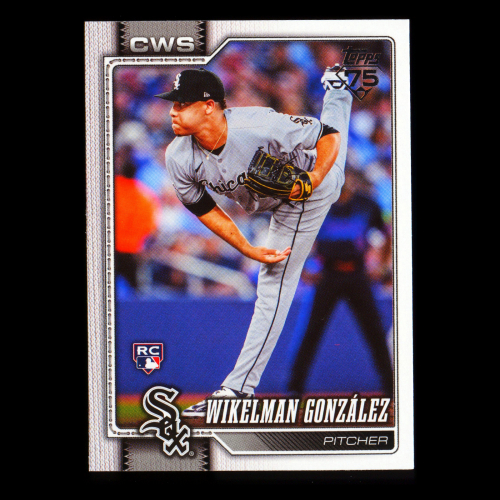 Wikelman Gonzlez RC 2026 Topps Rookie White Sox
