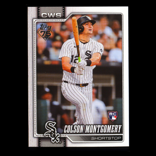 Colson Montgomery RC 2026 Topps Rookie White Sox