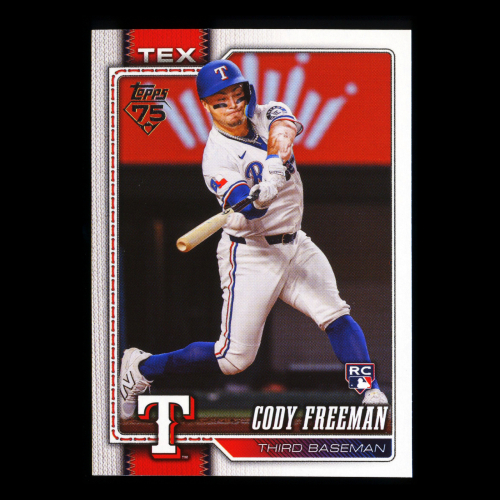 Cody Freeman RC 2026 Topps Rookie Rangers