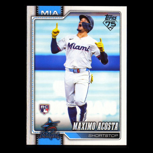Maximo Acosta RC 2026 Topps Rookie Marlins
