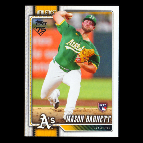 Mason Barnett RC 2026 Topps Rookie Athletics
