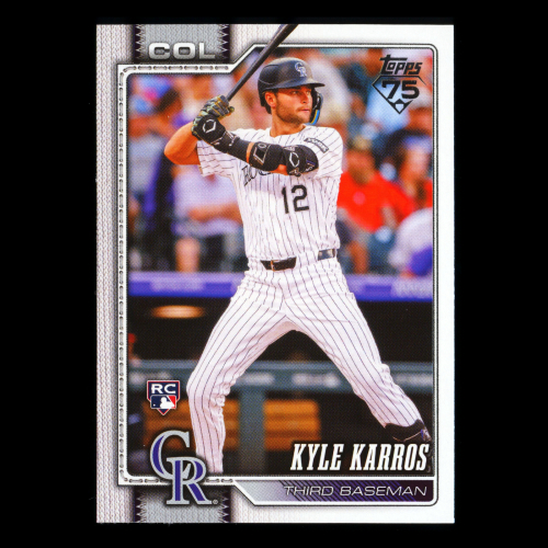 Kyle Karros RC 2026 Topps Rookie Rockies