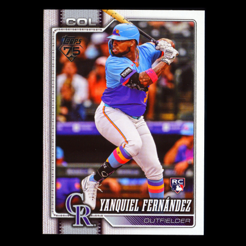 Yanquiel Fernndez RC 2026 Topps Rookie Rockies