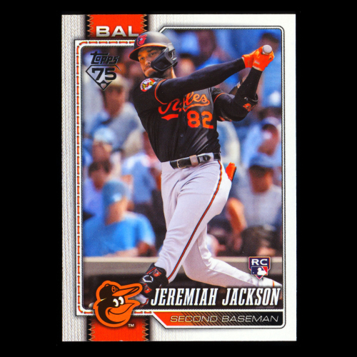 Jeremiah Jackson RC 2026 Topps Rookie Orioles