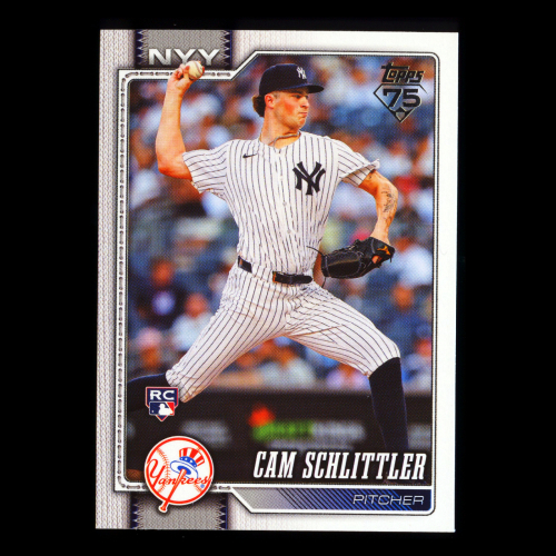 Cam Schlittler RC 2026 Topps Rookie Yankees