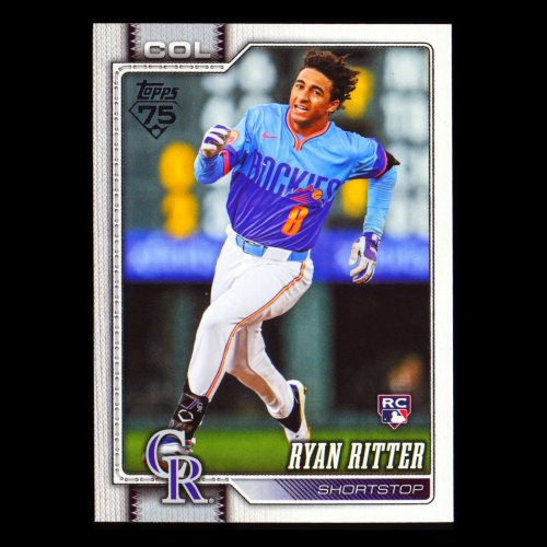 Ryan Ritter RC 2026 Topps Rookie Rockies