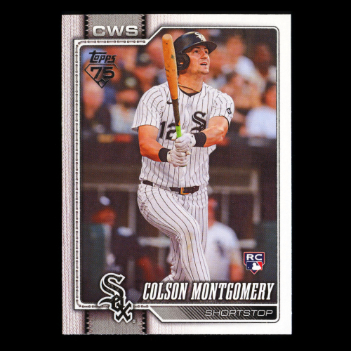 Colson Montgomery RC 2026 Topps Rookie White Sox