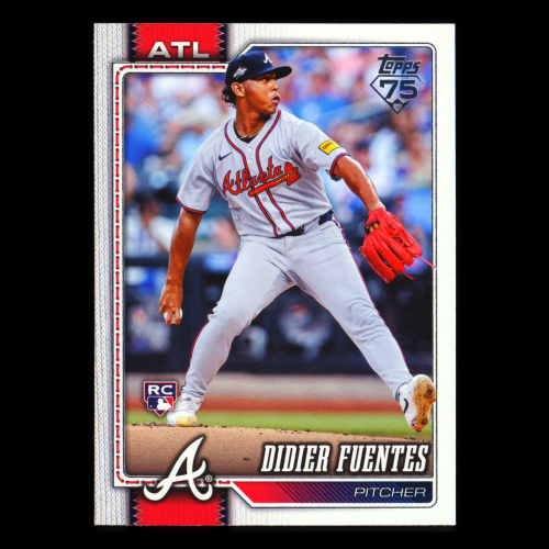 Didier Fuentes RC 2026 Topps Rookie Braves