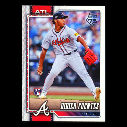 Didier Fuentes RC 2026 Topps Rookie Braves