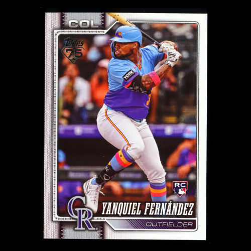 Yanquiel Fernndez RC 2026 Topps Rookie Rockies
