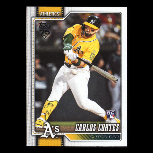Carlos Cortes RC 2026 Topps Rookie Athletics