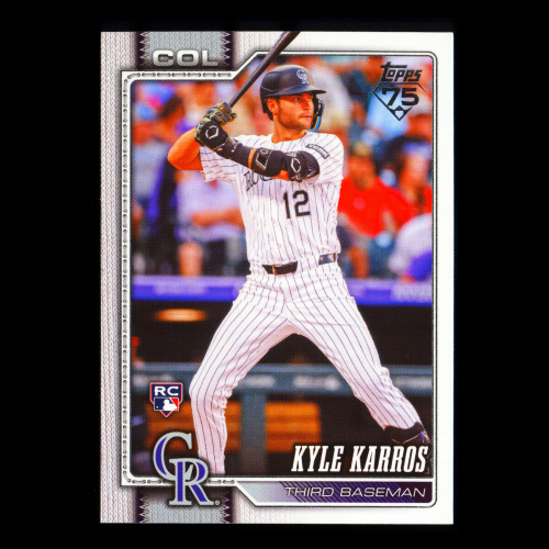 Kyle Karros RC 2026 Topps Rookie Rockies