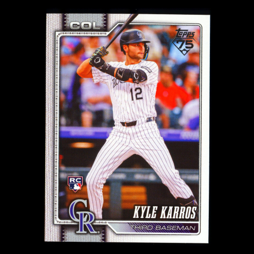 Kyle Karros RC 2026 Topps Rookie Rockies