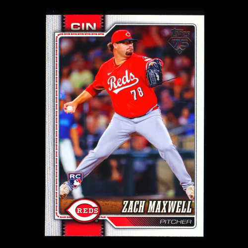 Zach Maxwell RC 2026 Topps Rookie Reds
