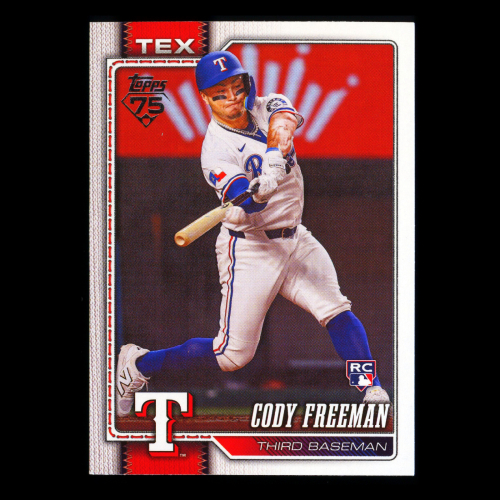 Cody Freeman RC 2026 Topps Rookie Rangers