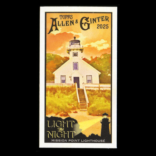 Mission Point Lighthouse 2025 Allen & Ginter Mini Light the Night