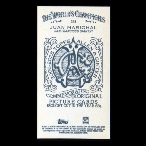 Juan Marichal 2025 Allen & Ginter Giants