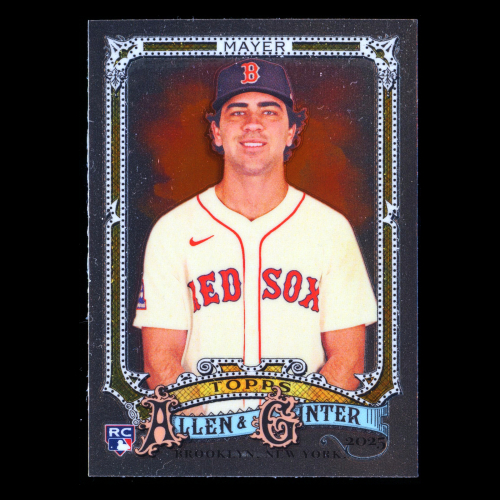 Marcelo Mayer RC 2025 Allen & Ginter Silver Rookie Red Sox