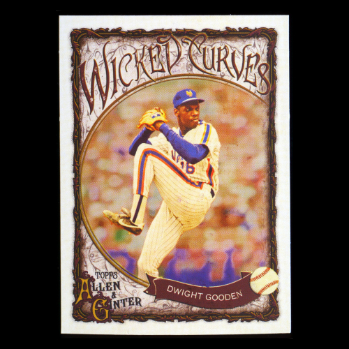 Dwight Gooden 2025 Topps Allen and Ginter Wicked Curves Mets