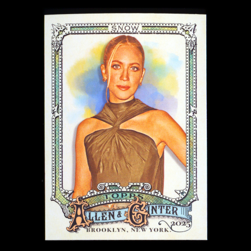 Brittany Snow 2025 Allen & Ginter