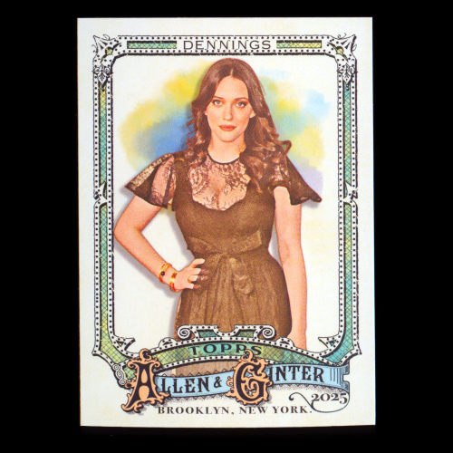 Kat Dennings 2025 Allen & Ginter