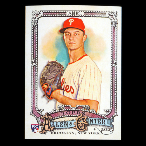 Mick Abel RC 2025 Allen & Ginter Rookie Phillies