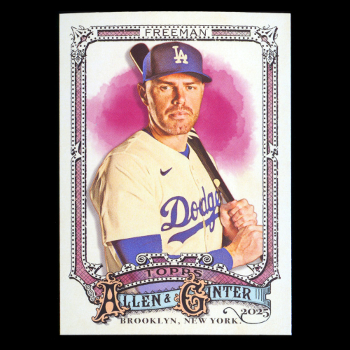 Freddie Freeman 2025 Allen & Ginter Dodgers