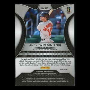 Andrew Benintendi 2019 Prizm Red Red Sox