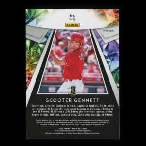 Scooter Gennett 2019 Prizm Illumination Reds