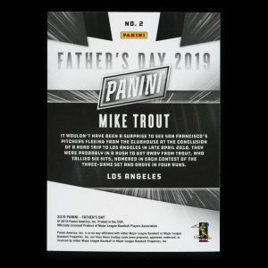 Mike Trout 2019 Father's Day Angles