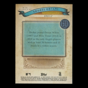 Shohei Ohtani 2019 Gypsy Queen Angels