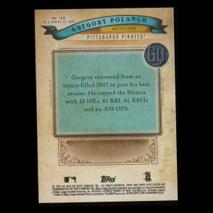 Gregory Planco 2019 Gypsy Queen Green Pirates