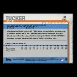 Kyle Tucker RC 2019 Topps Rookie Astros