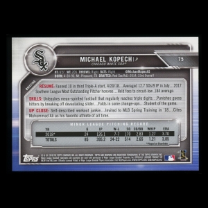 Michael Kopech RC 2019 Bowman Rookie White Sox