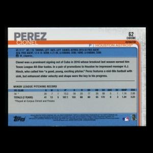 Cionel Perez RC 2019 Topps Chrome X-Fractor Rookie Astros