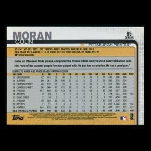 Colin Moran 2019 Topps Chrome X-Fractor Pirates