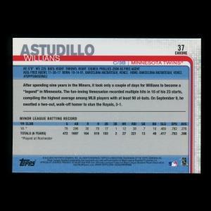 Willians Astudillo RC 2019 Topps Chrome Rookie Twins