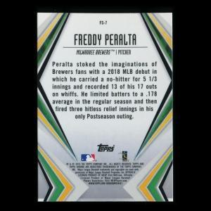 Freddy Peralta 2019 Topps Chrome Future Stars Brewers