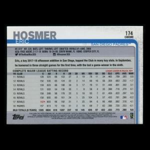 Eric Hosmer 2019 Topps Chrome Refractor Padres