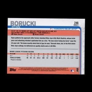 Ryan Bourucki RC 2019 Topps Rookie Blue Jays