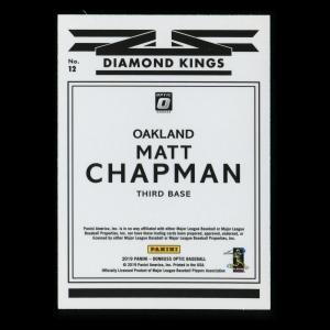 Matt Chapman 2019 Optic Diamond Kings Athletics
