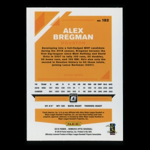 Alex Bregman 2019 Optic Astros