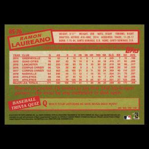 Ramon Laureano 2020 Topps 1985 Retro Athletics