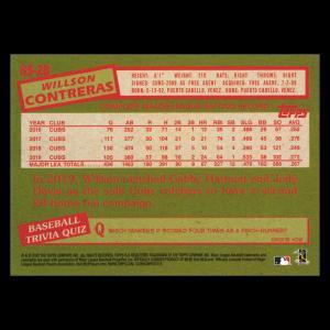 Willson Contreras 2020 Topps 1985 Retro Cubs